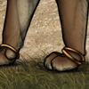  Jaglion Leg Jewelry [Gold]